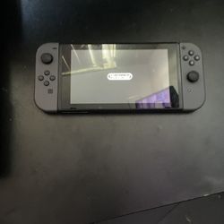 grey nintendo switch 