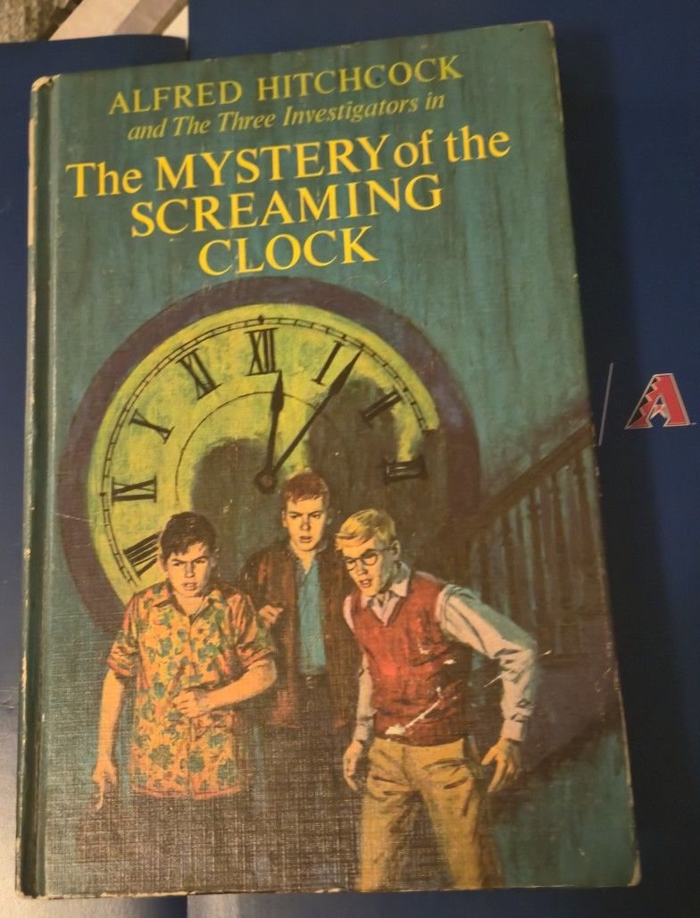The Mystery Of The Screaming Clock: Alfred Hitchcock & The Three Investigators HARDCOVER