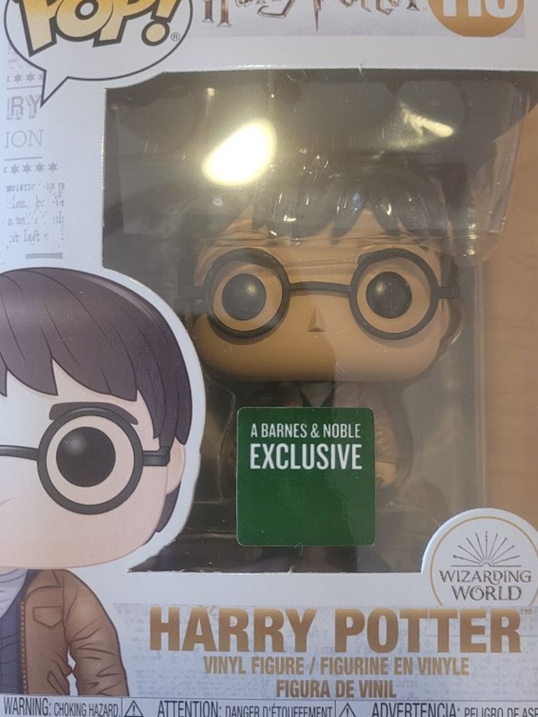 Harry Potter W/ Two Wands Barnes And Noble Exclusive Funko