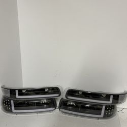 99 2002 Silverado Headlights