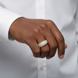 14K Yellow Gold Diamond Ring - 3.23ct