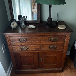 Antique Oak Small Dresser