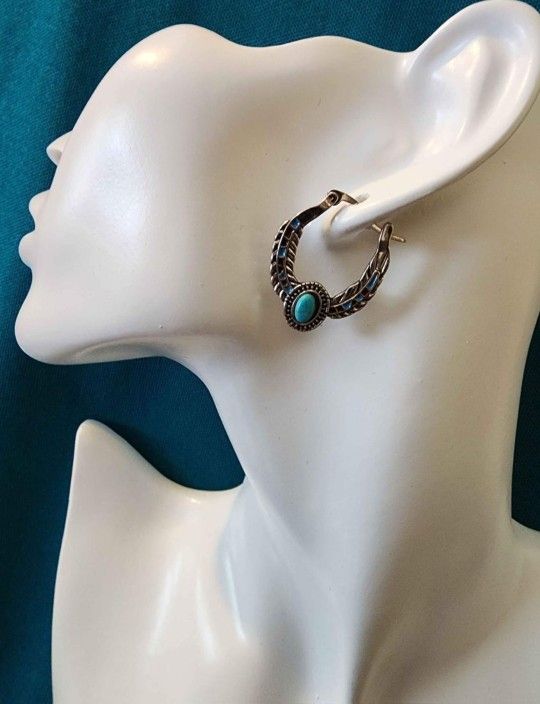 Little Silver Hoops