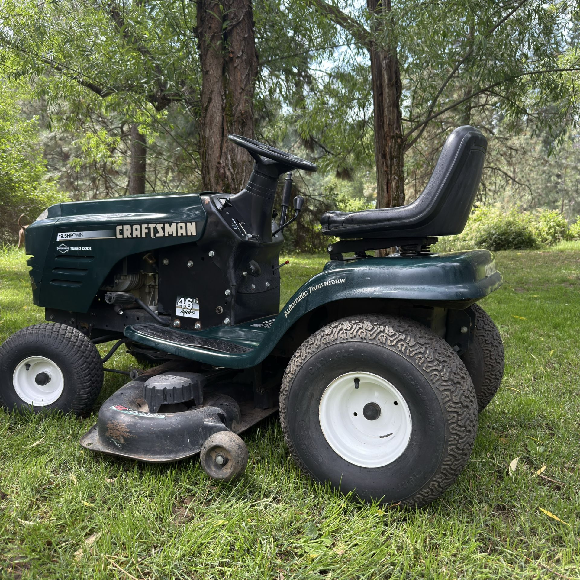 Riding Craftsman Lawnmower