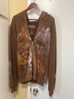 Travis Scott Utopia Circus Maximus 2023 Tour Zip-Up Hoodie