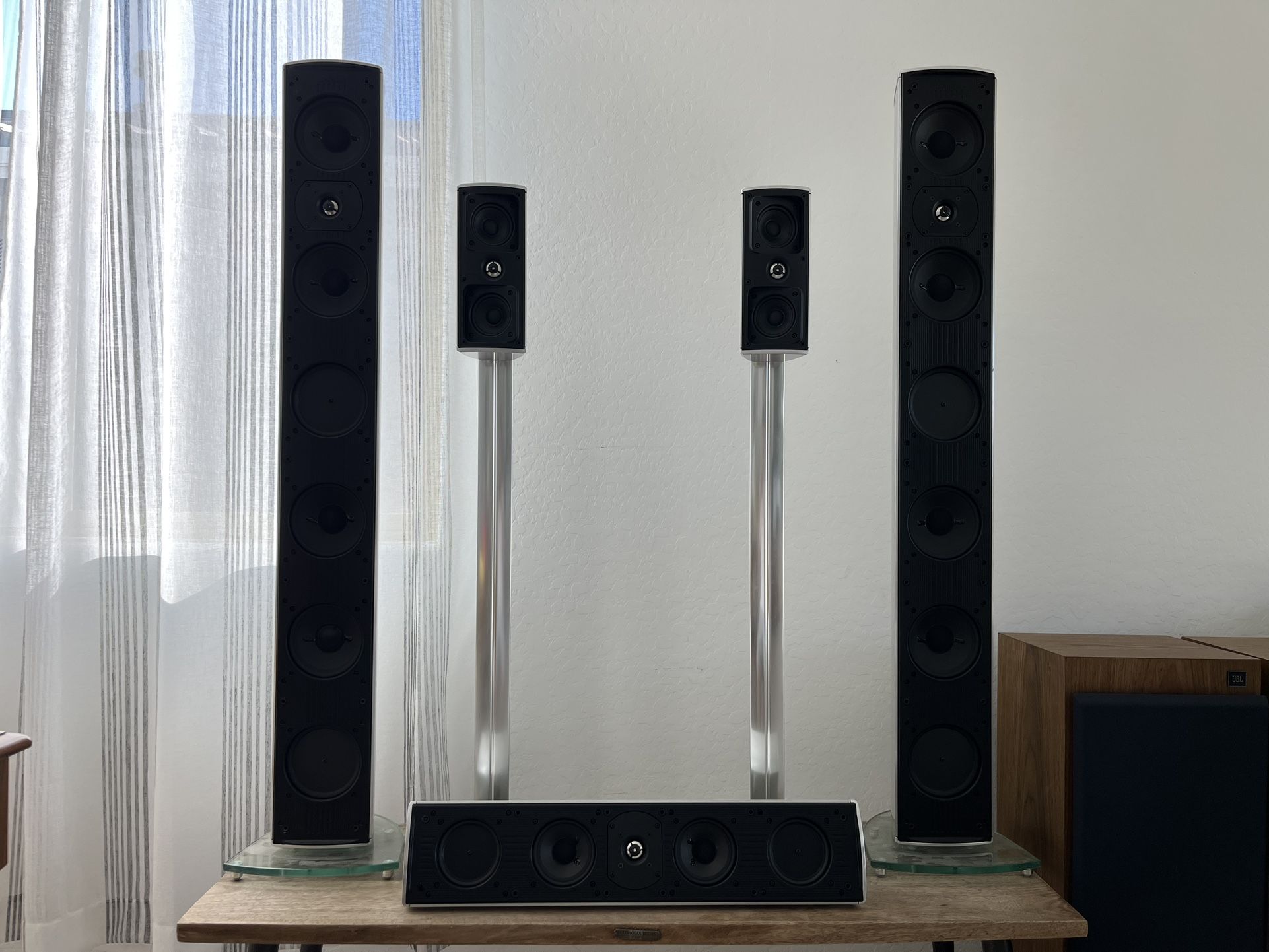 Definitive Technology Speakers and Subwoofer