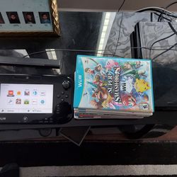 Nintendo Wii U With Games 