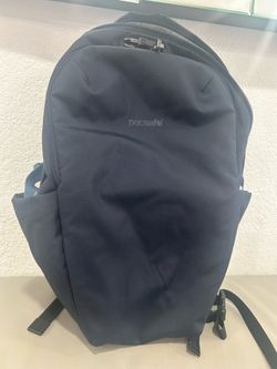 Pacsafe V (24 L) Anti-theft Active Backpack, Navy Blue