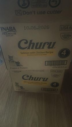 Inaba Churu Cat Treats Salmon Chicken Recipe