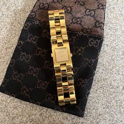 GUCCI Stainless Steel 17mm 2305L Quartz Watch Gold