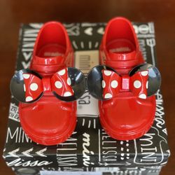 Disney Mini Melissa Minnie Sneakers Size 6