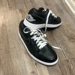 Nike Air Jordan 1 Low "Panda" in the white and black colorway