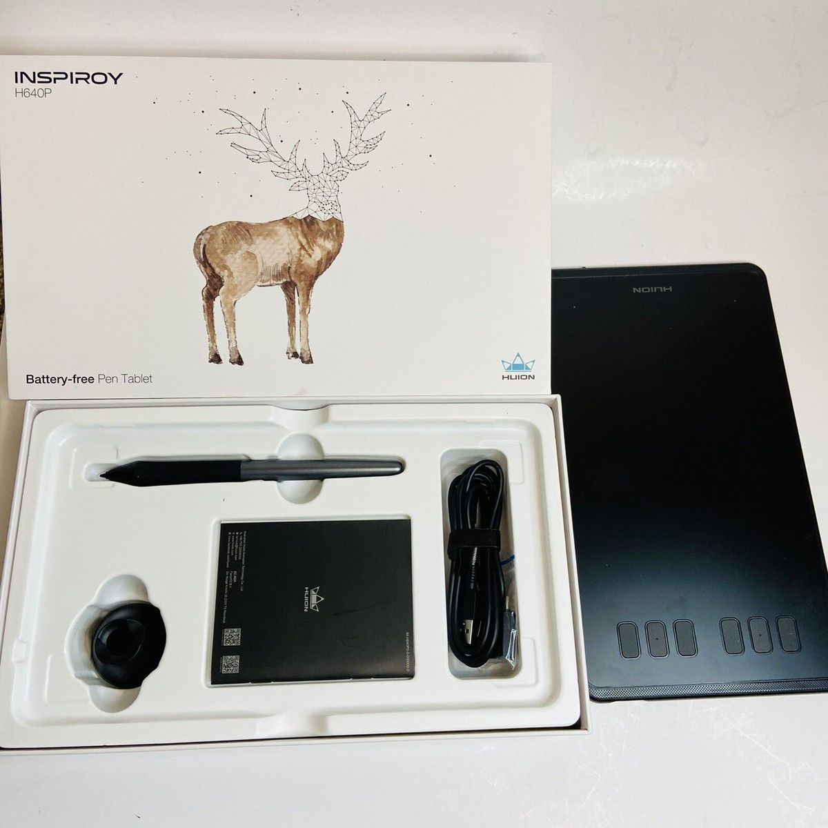 Drawing Pad: Inspiroy H640P For Computer Or Phone