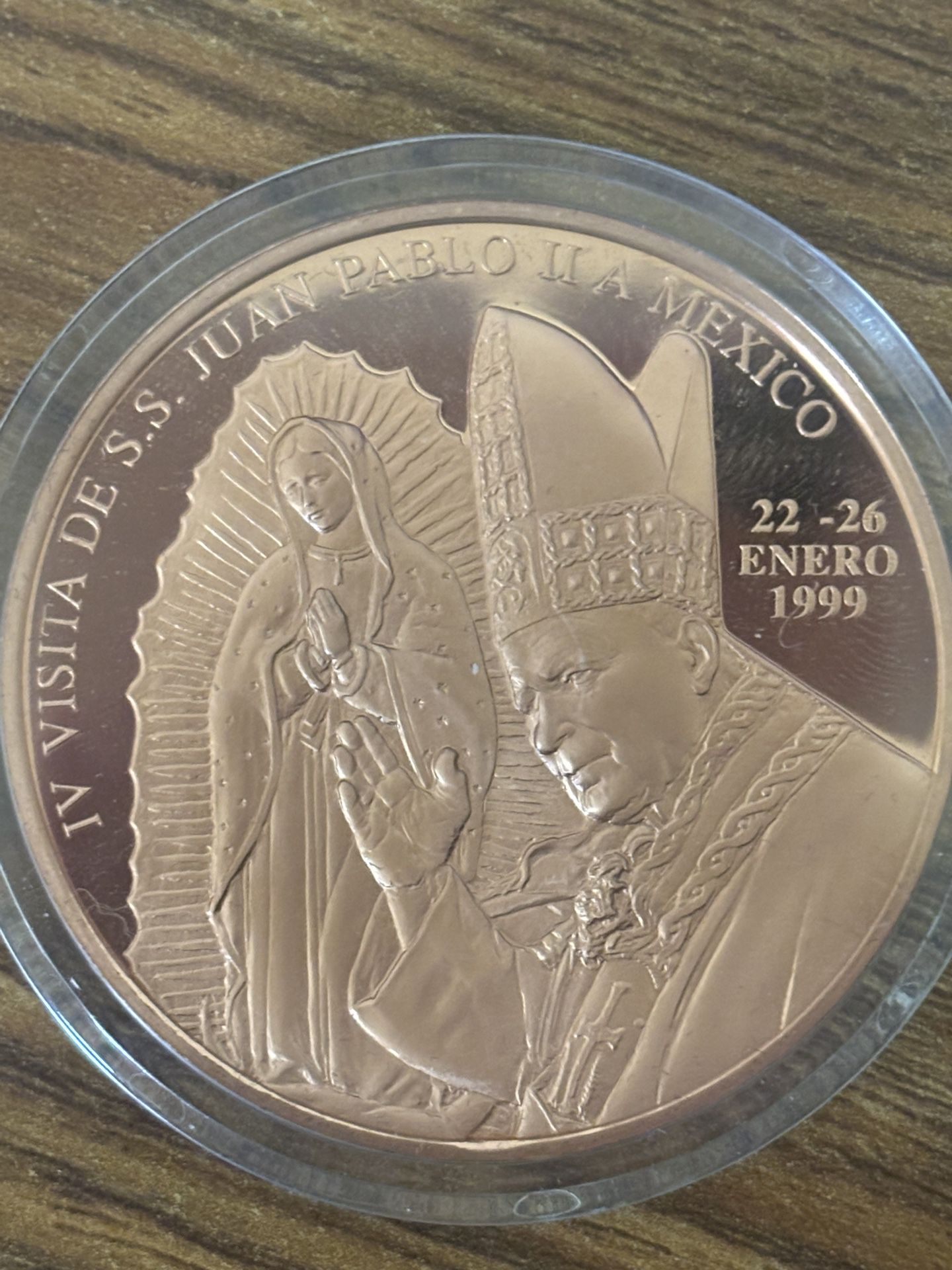 Juan Pablo II 22-26 January 1999 Coin