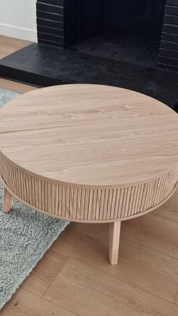 Brand new coffee table. It just didn't work in our space. I did all the assembly for you!