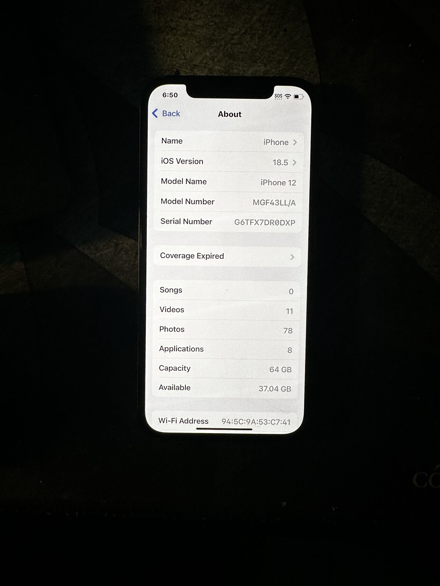 UNLOCKED IPHONE 12 