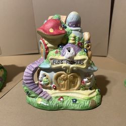 Easter Village peices