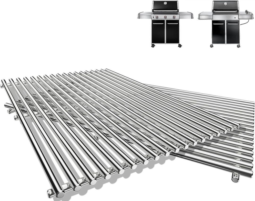 Stainless Steel Cooking Grates for Weber Genesis 300 Series