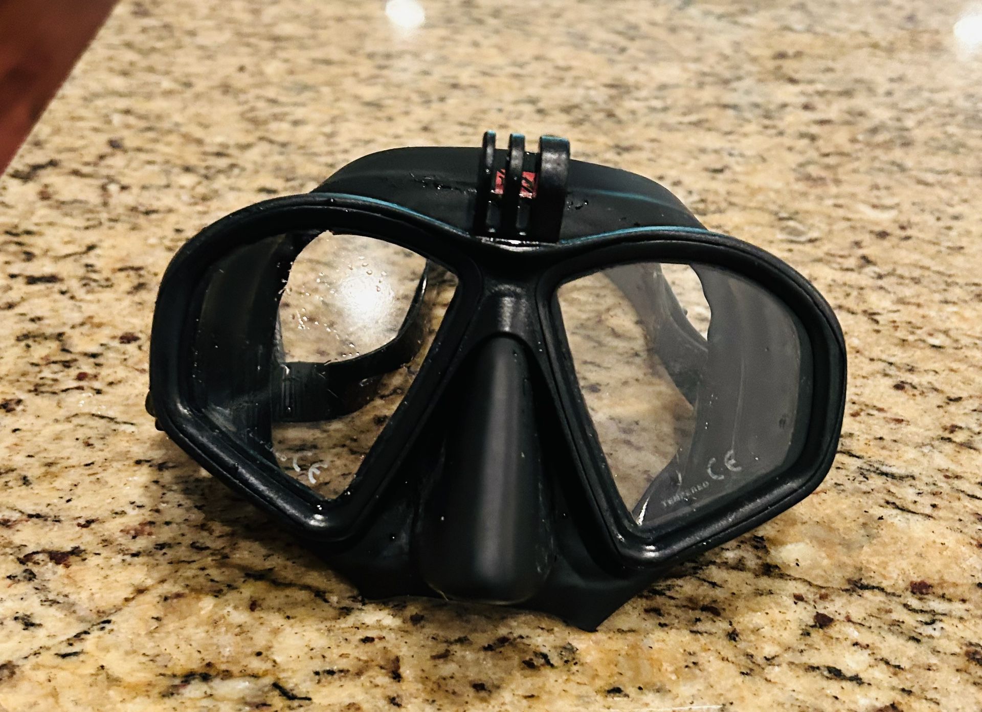 Mask With GoPro Attachment 