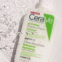 CERAVE HYDRATING CREAM TO FOAM CLEANSER $12 