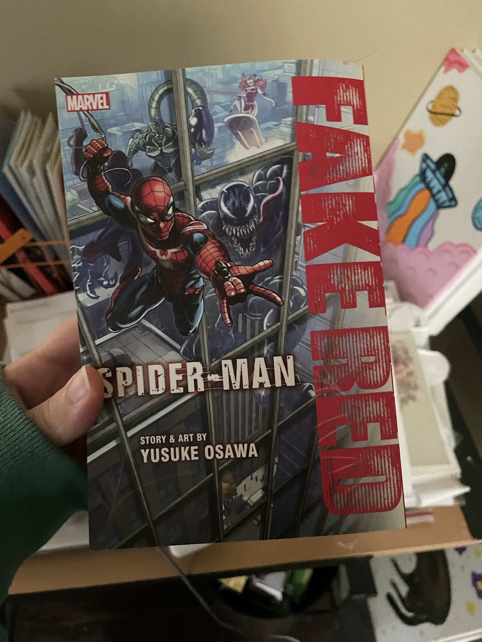 spider-man manga