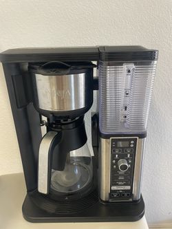 Ninja 10 Cup Drip Coffee Maker, Hot & Iced Coffee, Stainless, Glass Carafe