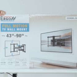 ErgoAV FullMotion 43"-90"TV Wall
Mount