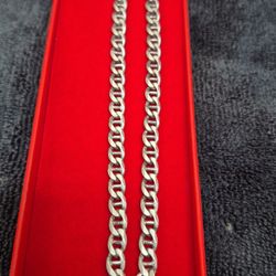 Silver Gucci/mariner Chain