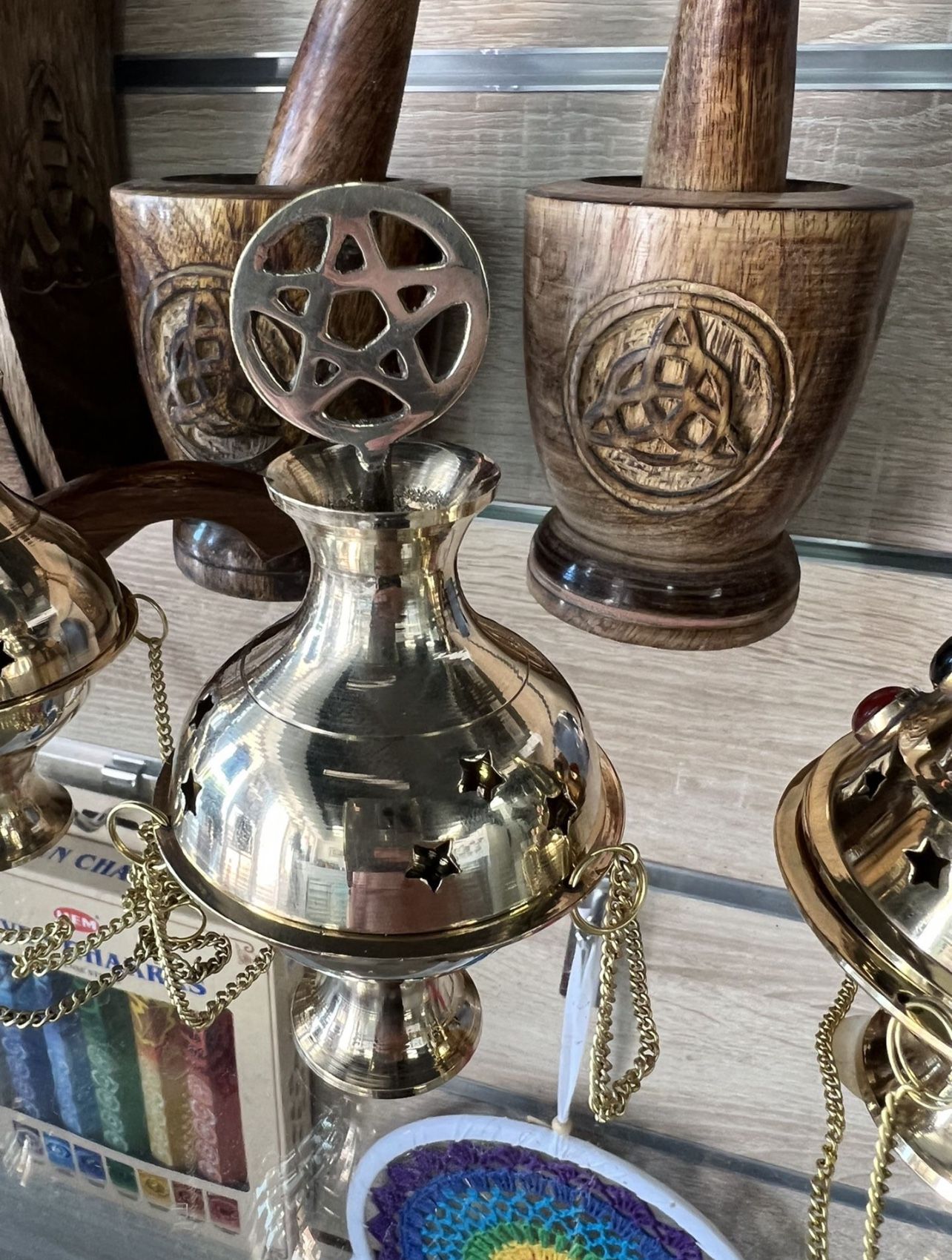 Hanging Burner Pentacle