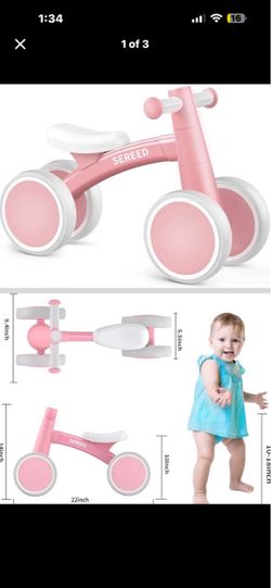 SEREED Baby Balance Bike Pink