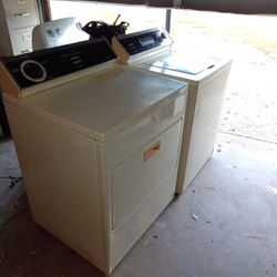 Old School Whirlpool Washer Dryer Works Perfect 