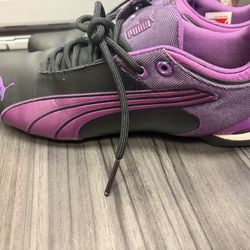Puma Speedcat Purple Side Lace Sneakers Size 8.5
