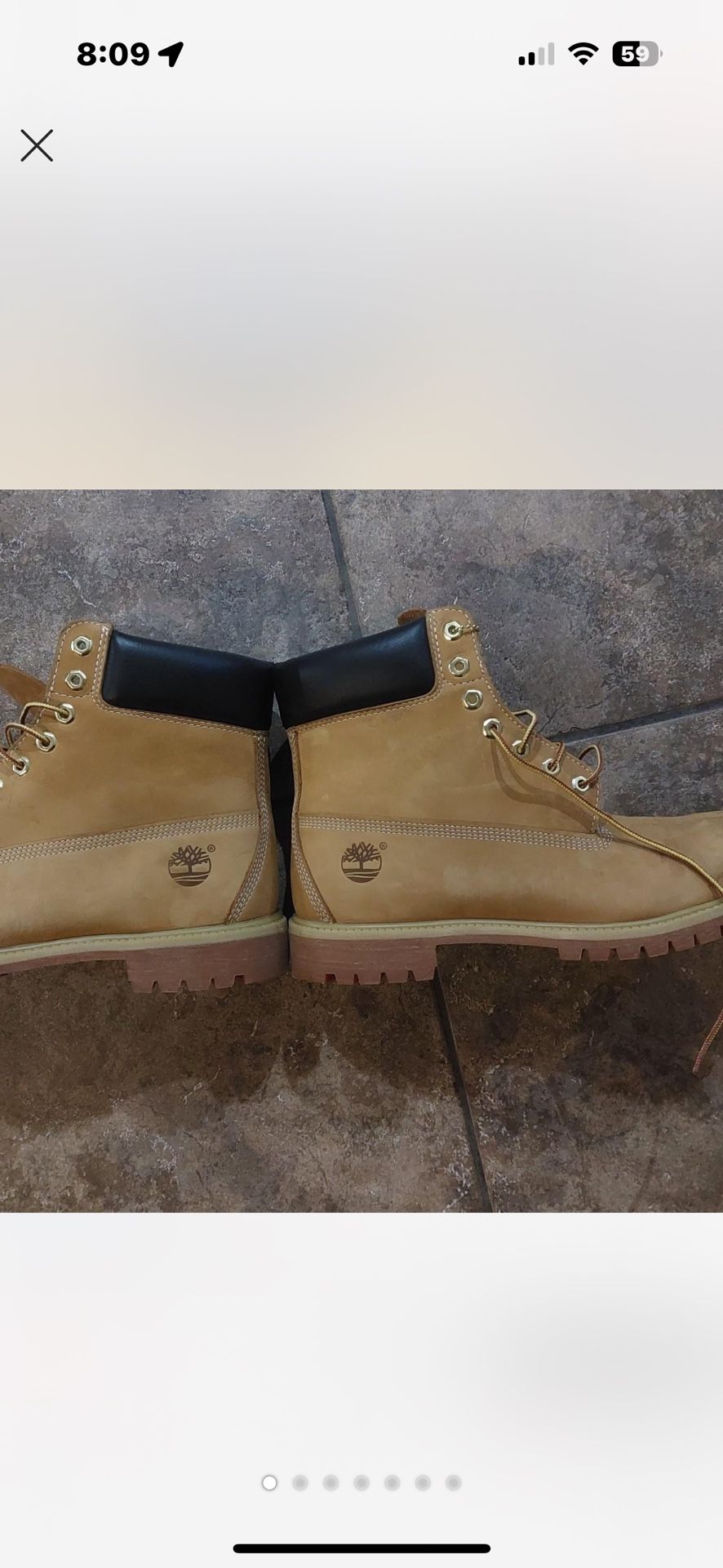 Tan Timberland Boots