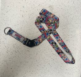 Disney Nerds Rock Lanyard Keychain