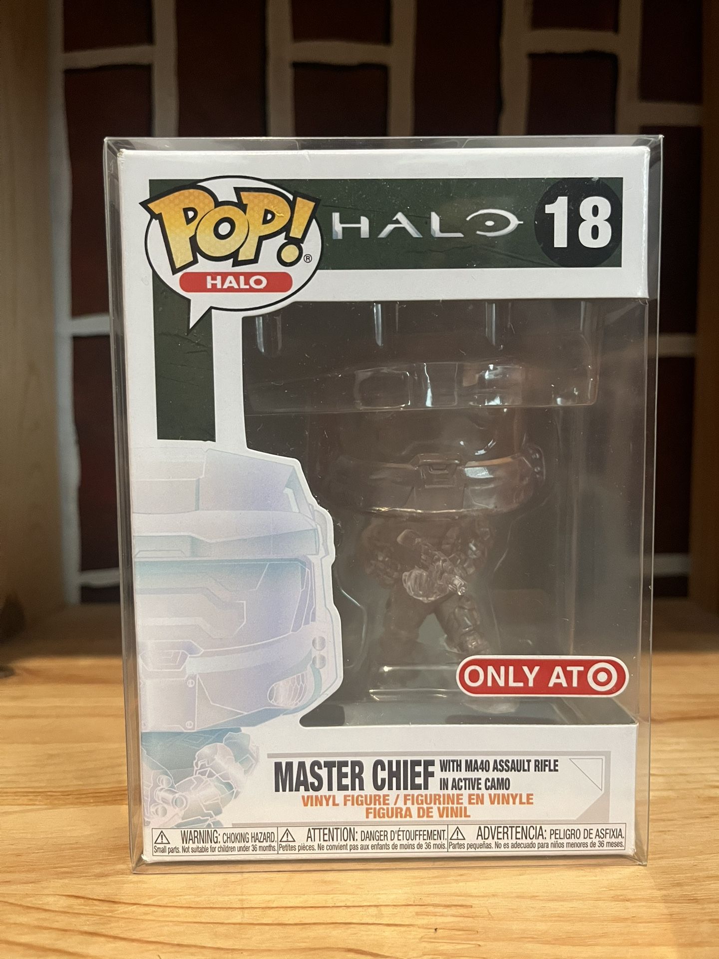 HALO Master Chief – Inactive Camo Vinyl Figure (Target Exclusive) Funko Pop