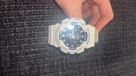 Casio G-Shock White Ana-Digi Watch