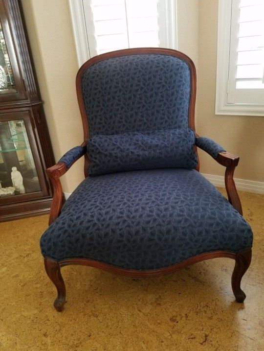 Sam Moore Chair With Matching  Ottoman