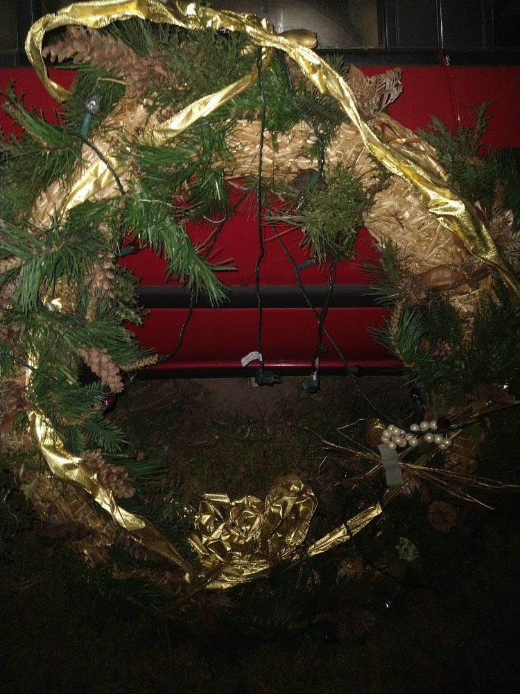 Huge wreath 4+ feet