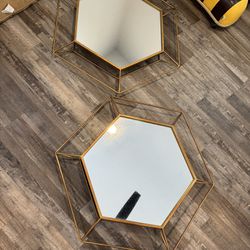 Gold Wall Mirror 