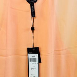 Orange Cocktail Dress 