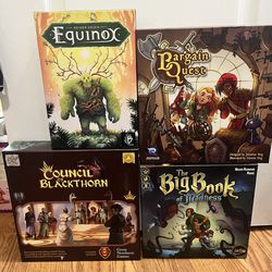 Trading & Intrigue Board Game Bundle