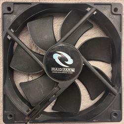 Raidmax 120mm PC Case Cooling Fan with Molex Power Connector