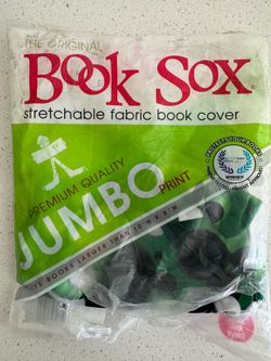 Book Sox Jumbo book cover books larger than 10”x8”