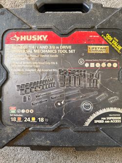 Husky 60pcs tool set
