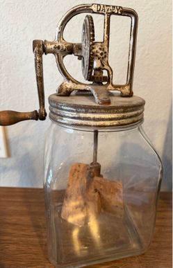 Antique butter churn Dazey