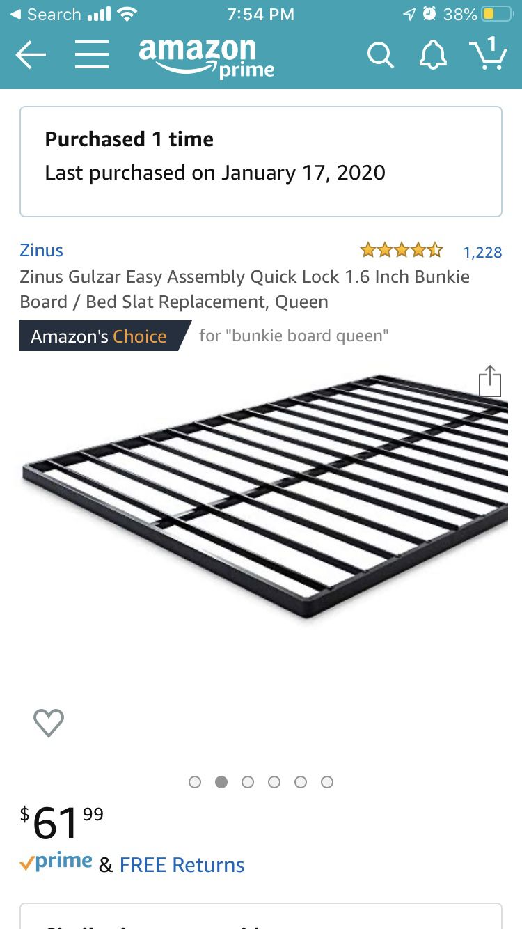 Metal slats for queen bed aka bunkie board