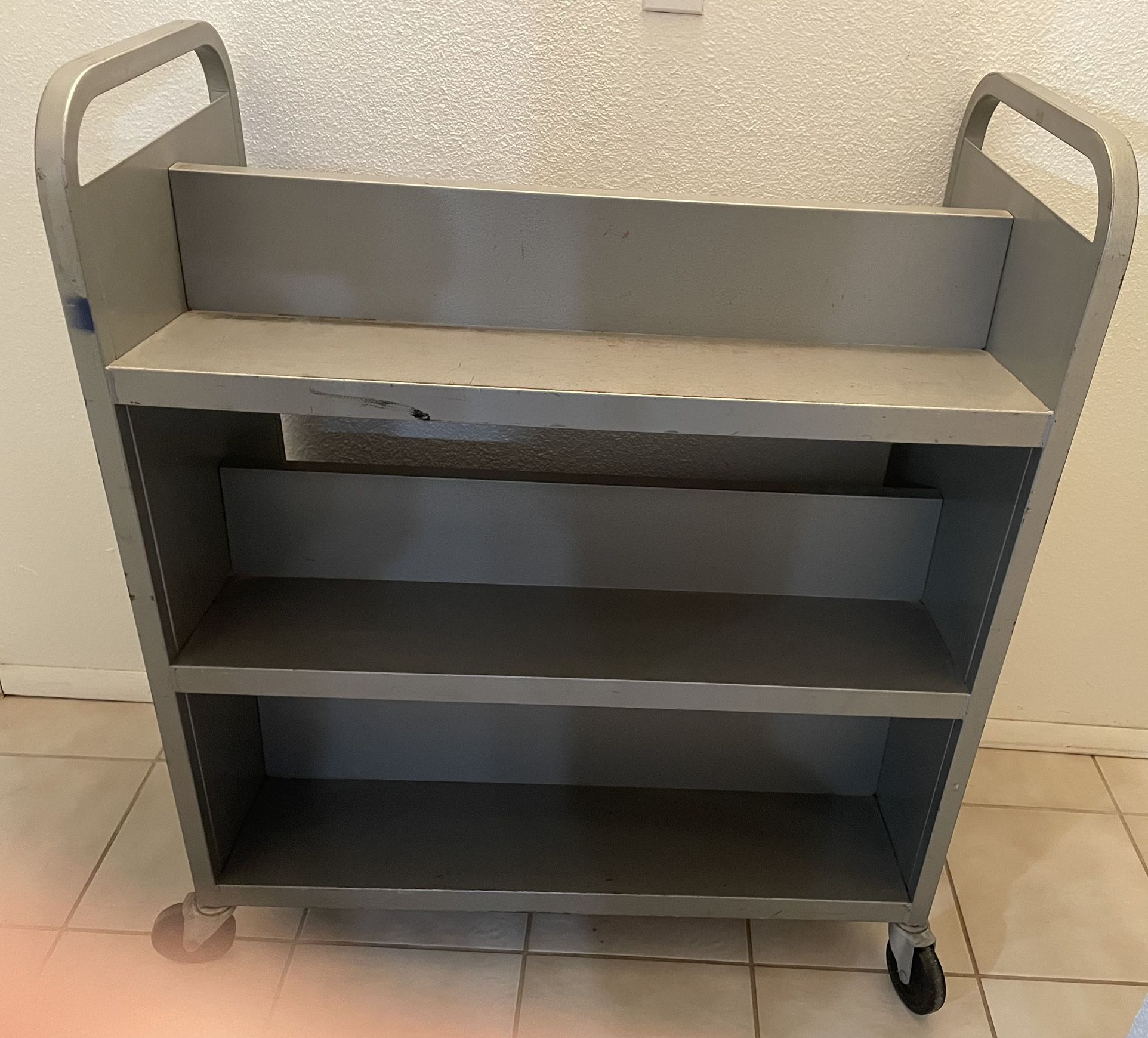 BOOK CART ON WHEELS 2 SIDED cross streets 83rd Ave. north of Indian school Road Phoenix