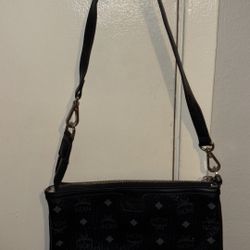 MCM Crossbody Pouch In Visetos Original