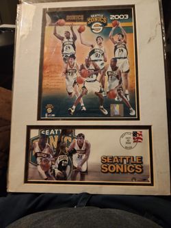 Seattle Sonics Postal Commomerative