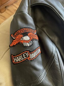 Harley Davidson Leather Jacket, Size 50 U.S. Made 🇺🇸